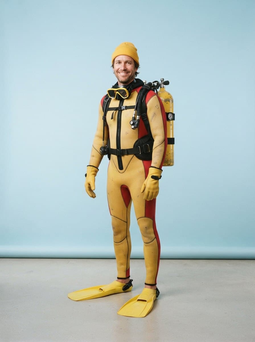 Scuba Steve costume