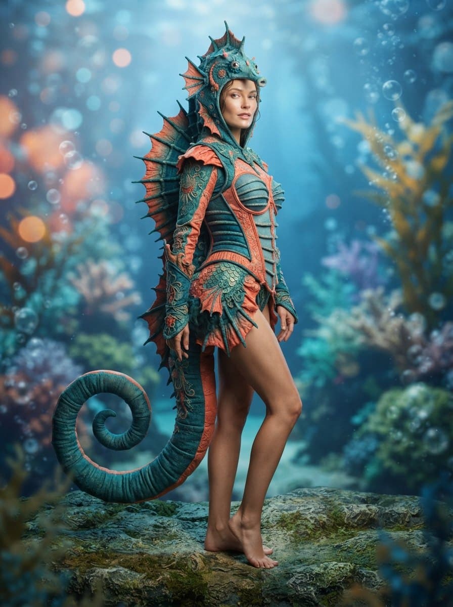 Seahorse costume