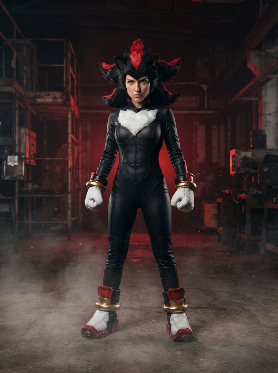 Shadow the Hedgehog costume