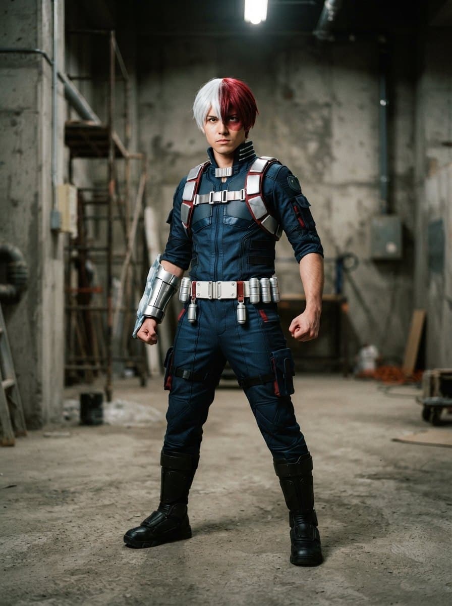 Shoto Todoroki costume — example look