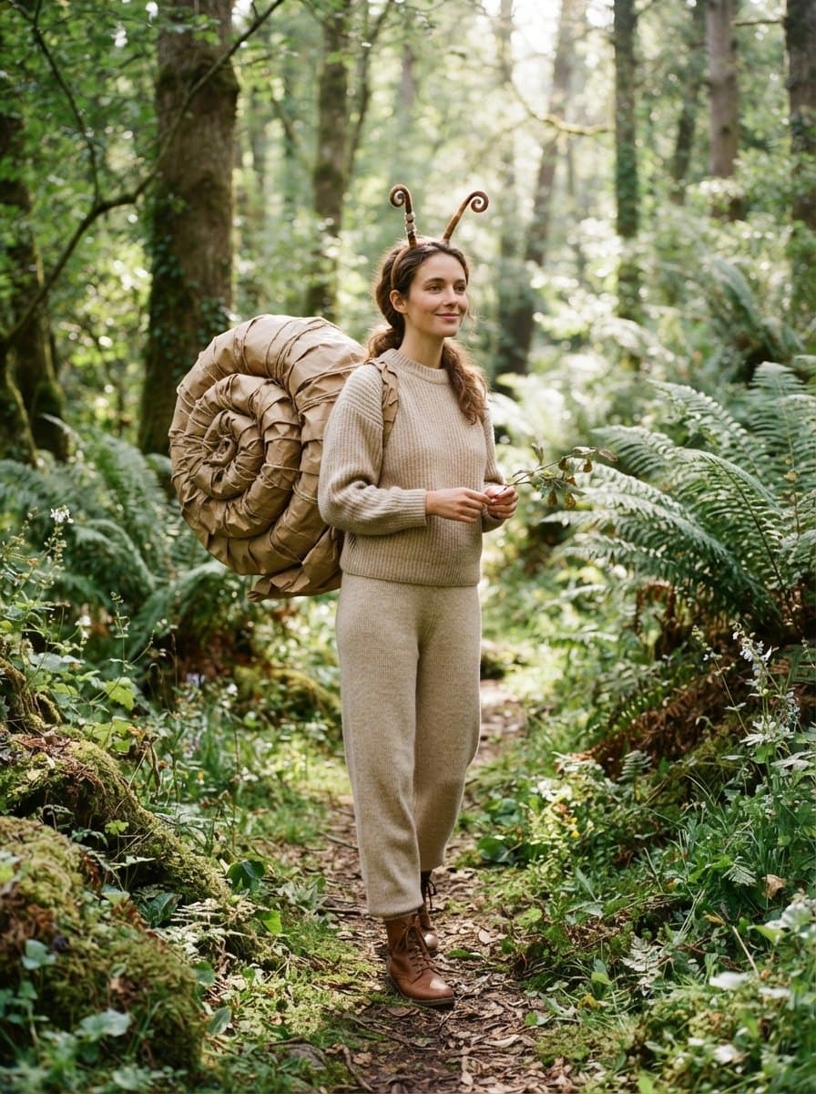 Snail costume — example look