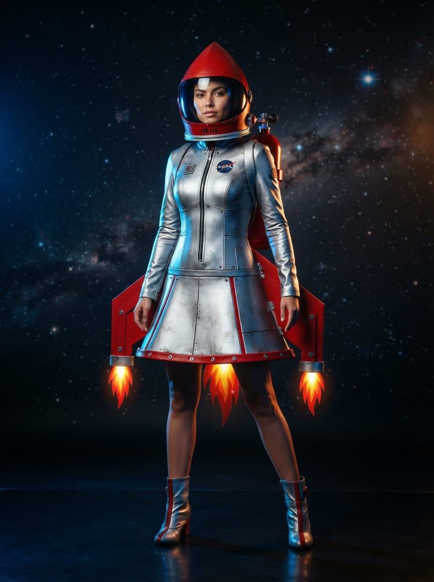 Space Rocket costume — example look