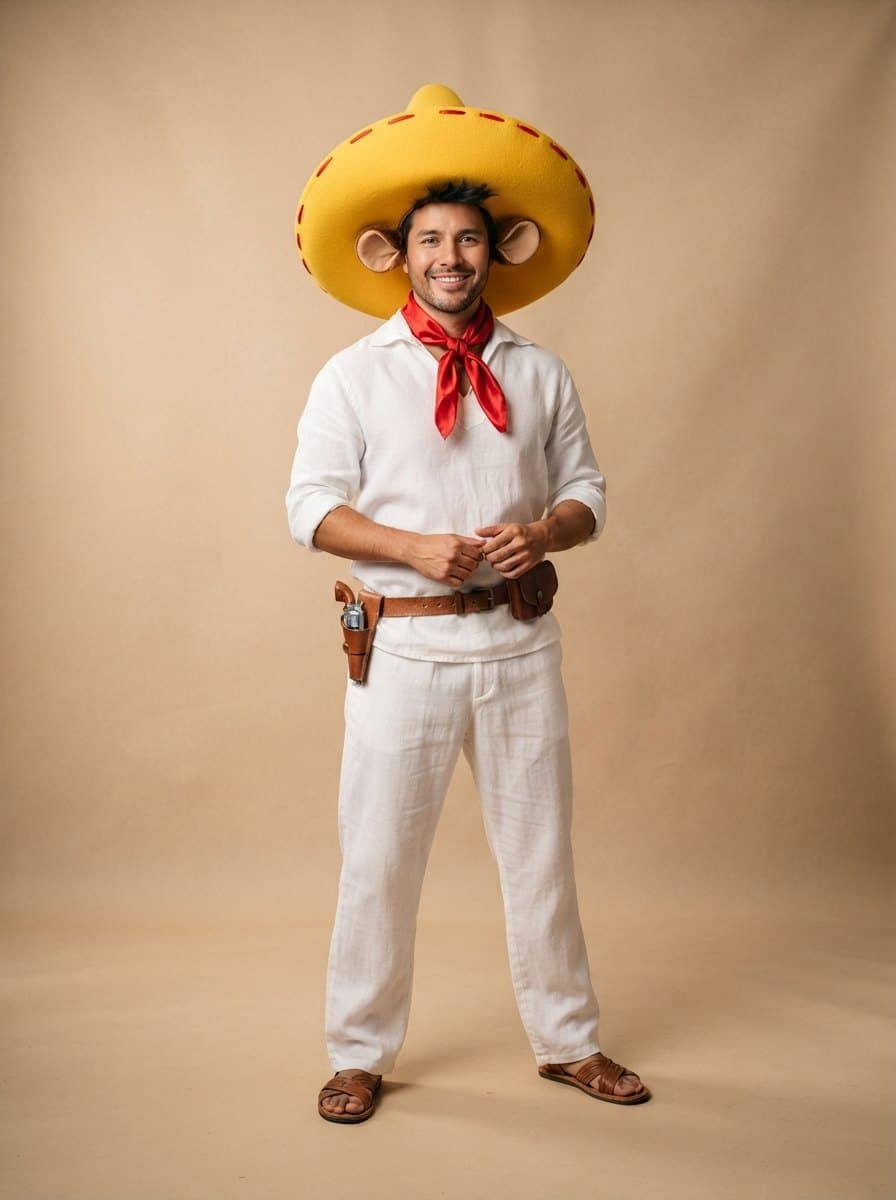 Speedy Gonzales costume — example look