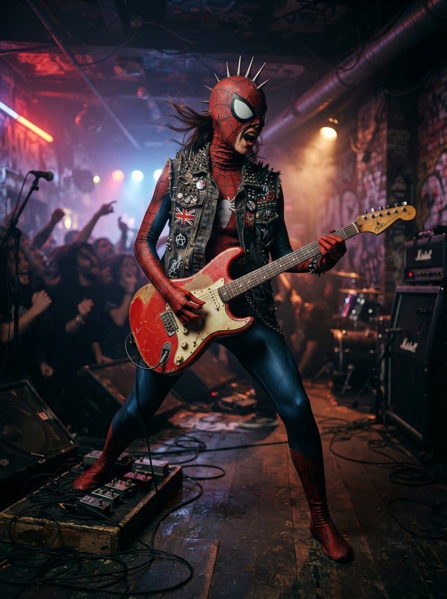Spider-Punk costume