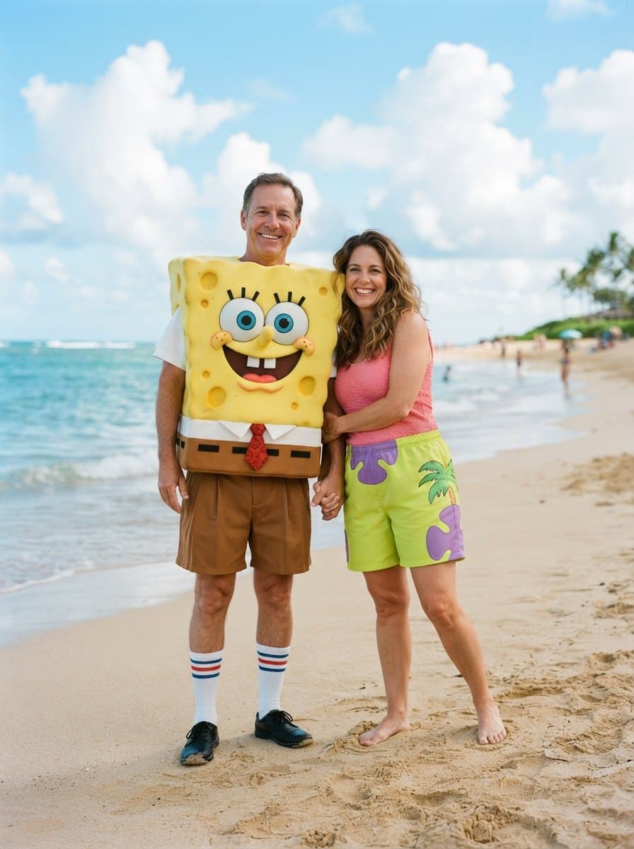 Spongebob and Patrick costume