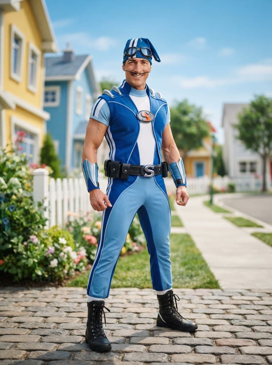 Sportacus costume
