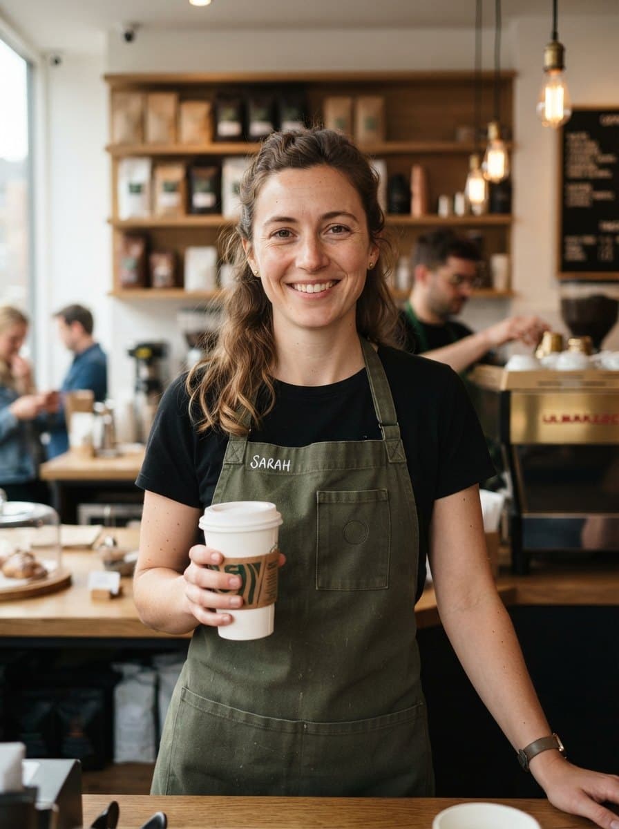 Starbucks costume — example look