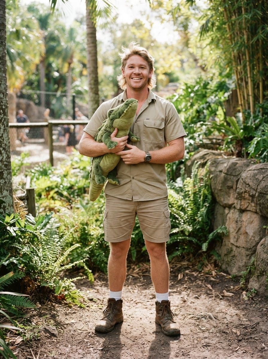 Steve Irwin costume — example look