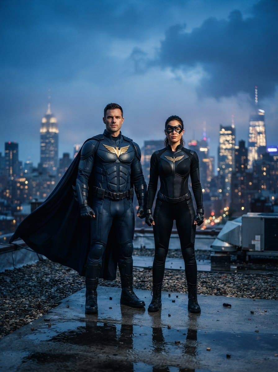 Superhero Couples Costumes costume