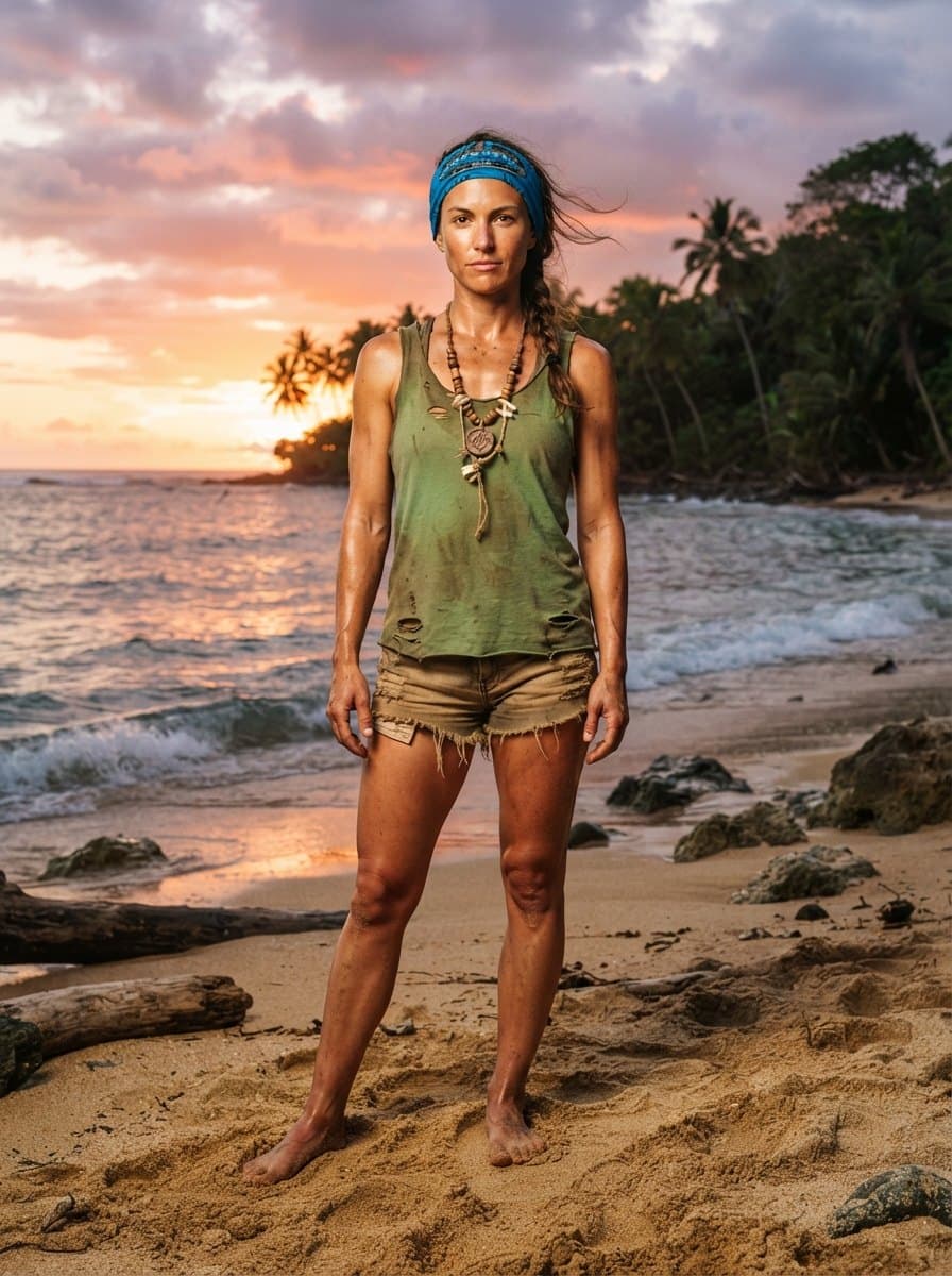 Survivor costume — example look