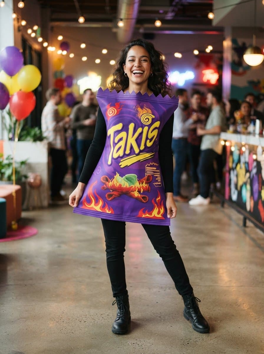 Takis costume — example look
