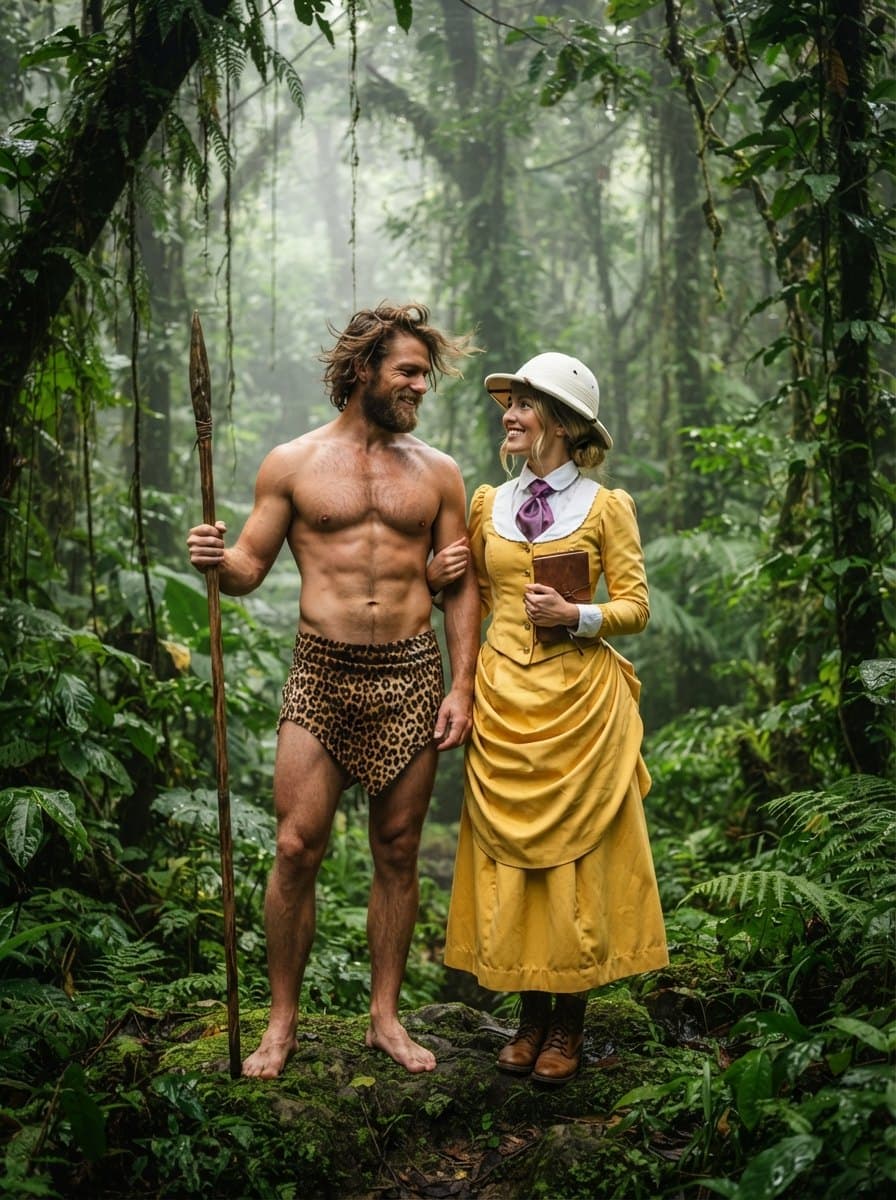 Tarzan and Jane costume
