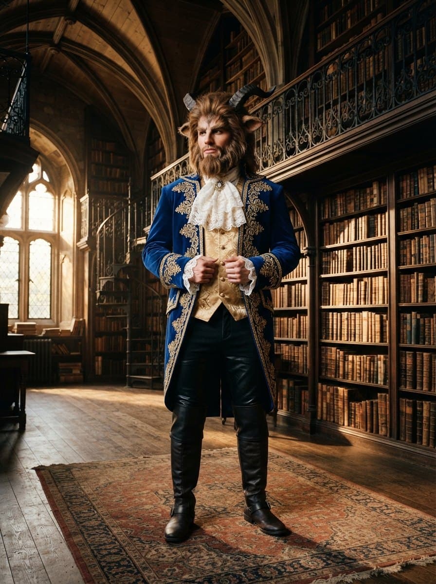 The Beast costume — example look