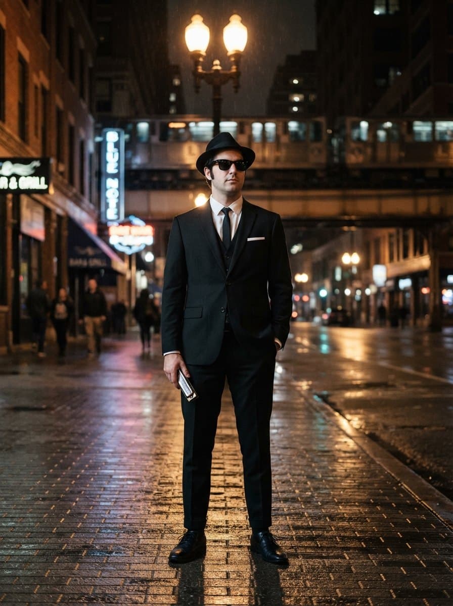 The Blues Brothers costume