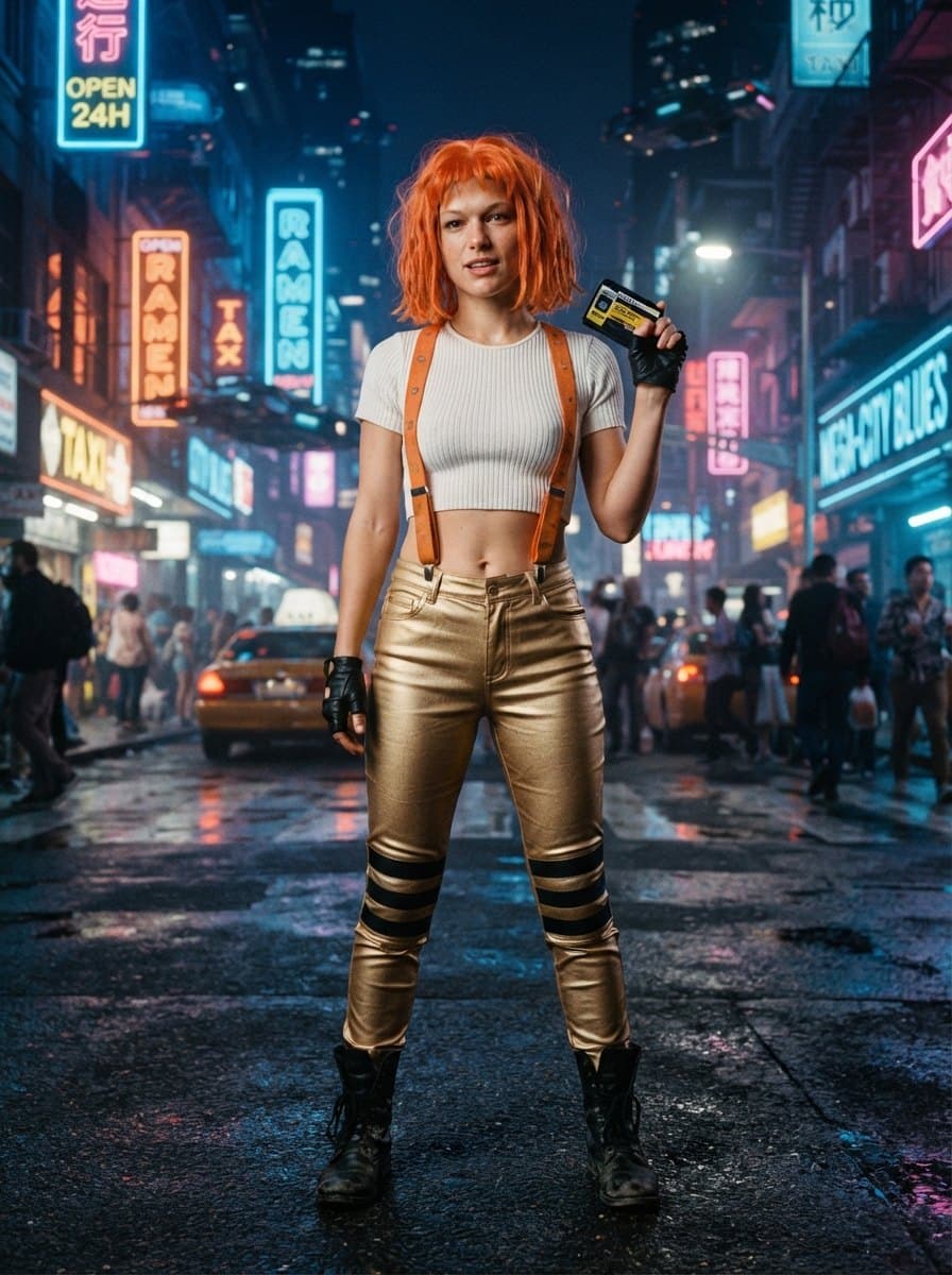 The Fifth Element costume — example look