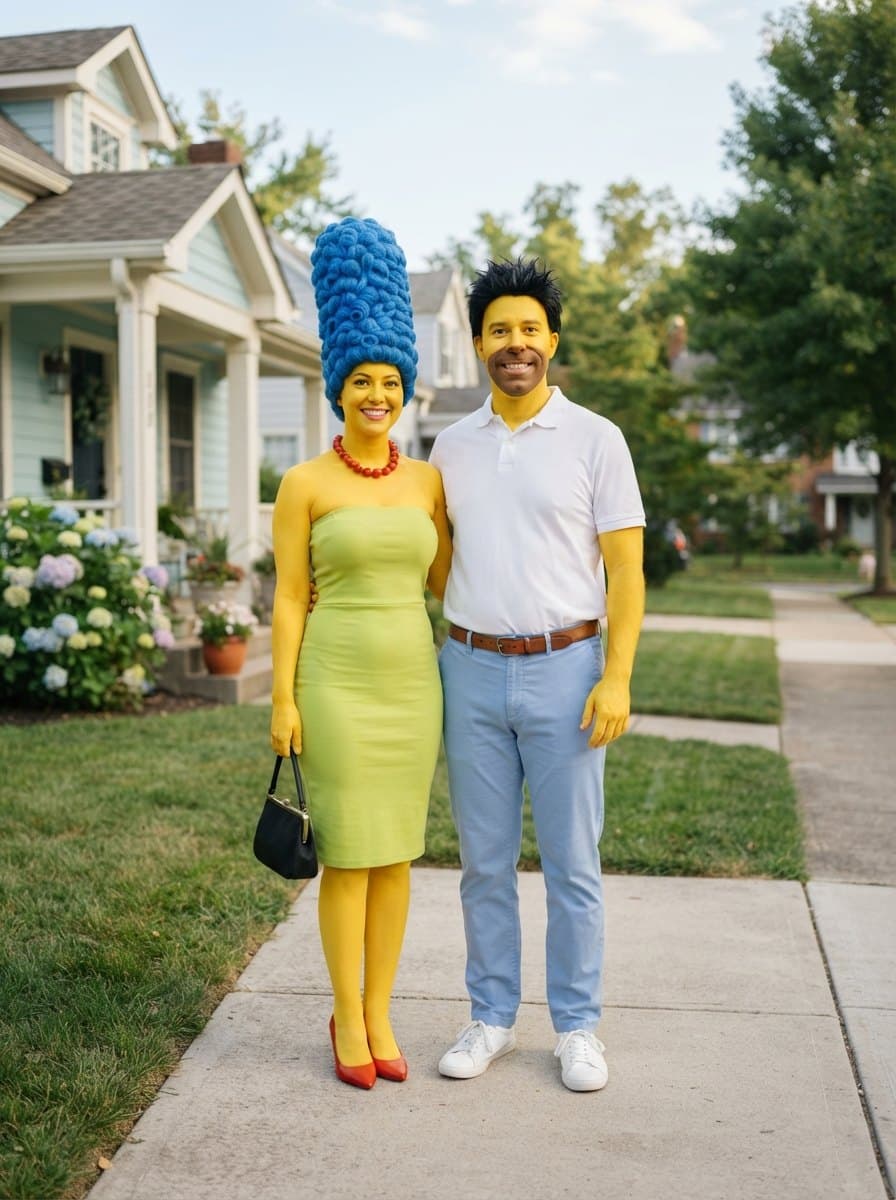 The Simpsons costume