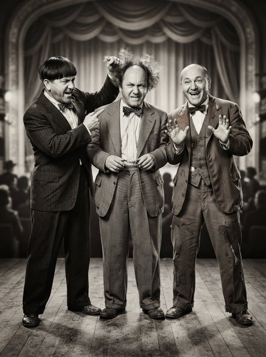The Three Stooges costume