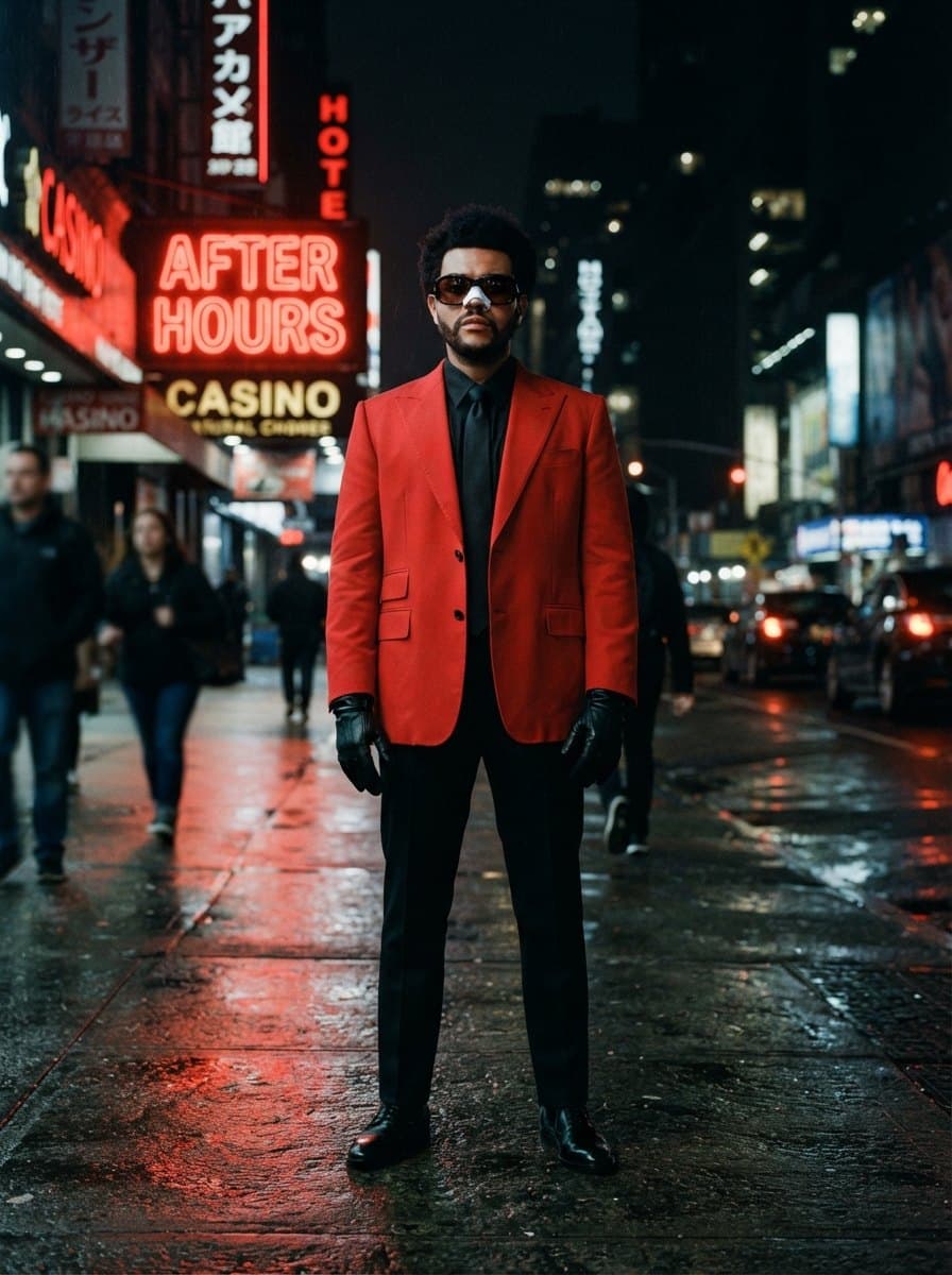 The Weeknd costume