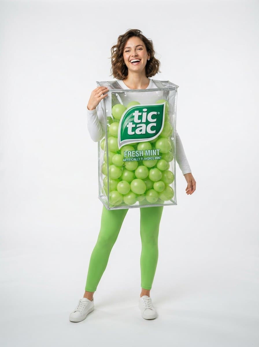 Tic Tac costume — example look