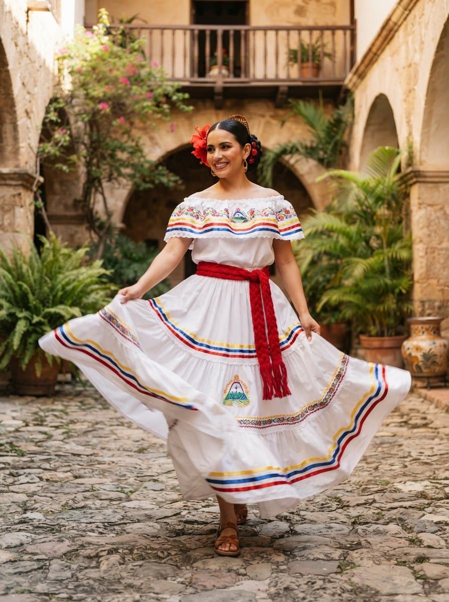 Traditional Honduran Dress costume