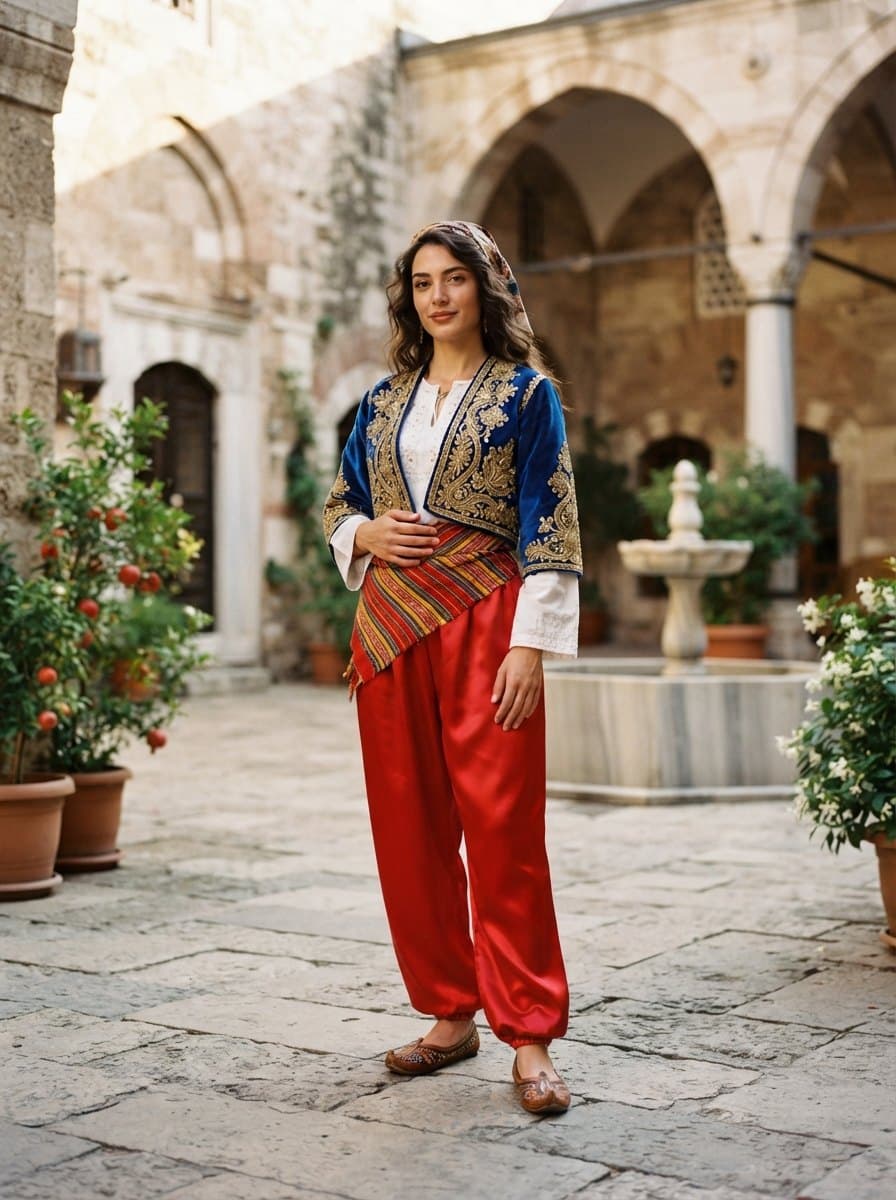 Traditional Turkish Dress costume