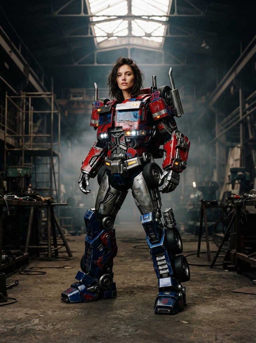 Transforming Transformer costume