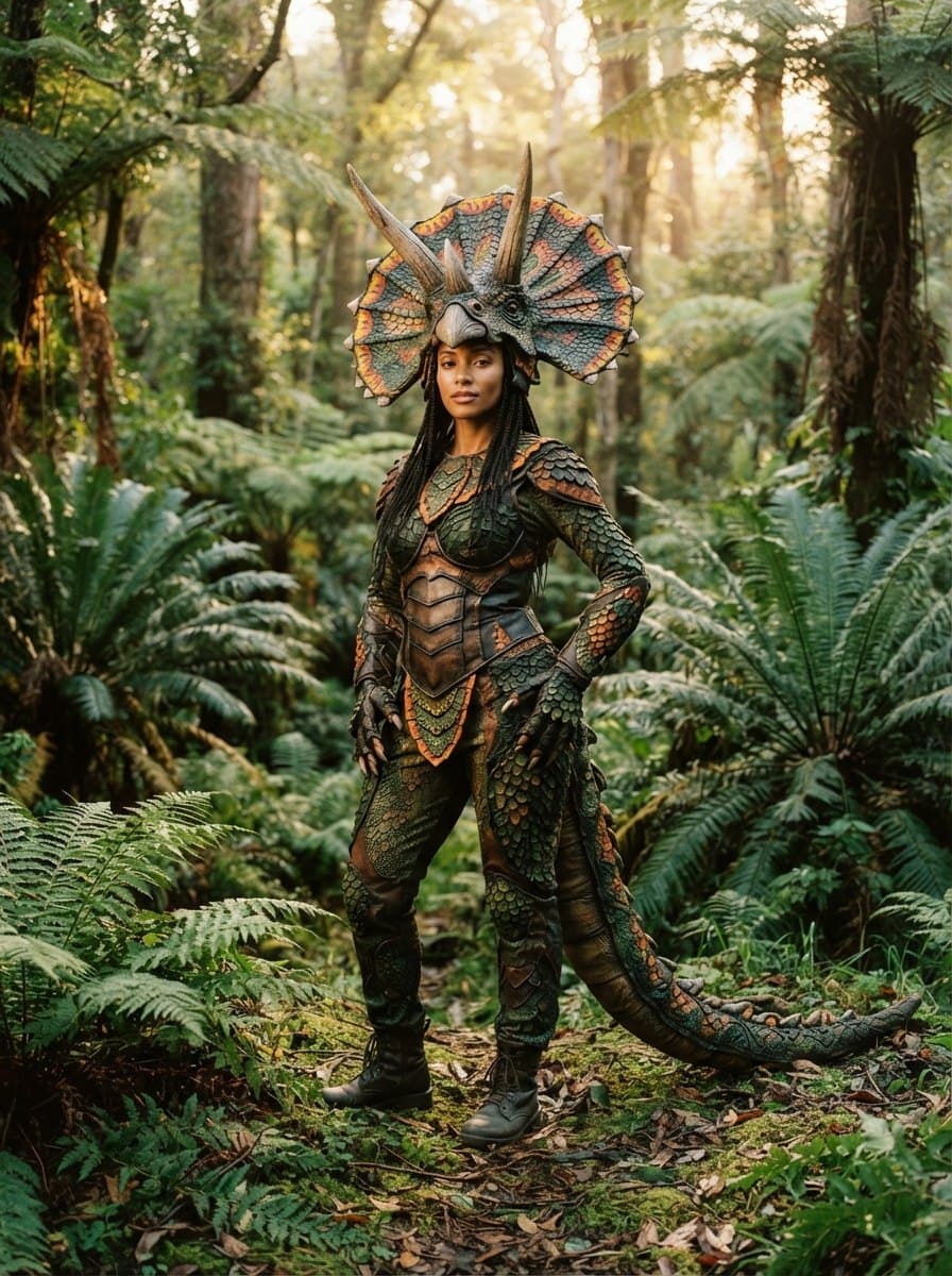 Triceratops costume