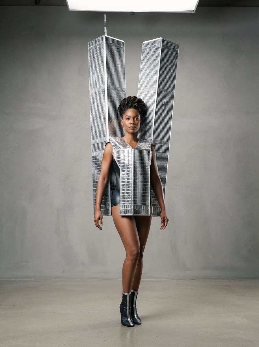 Twin Towers costume — example look