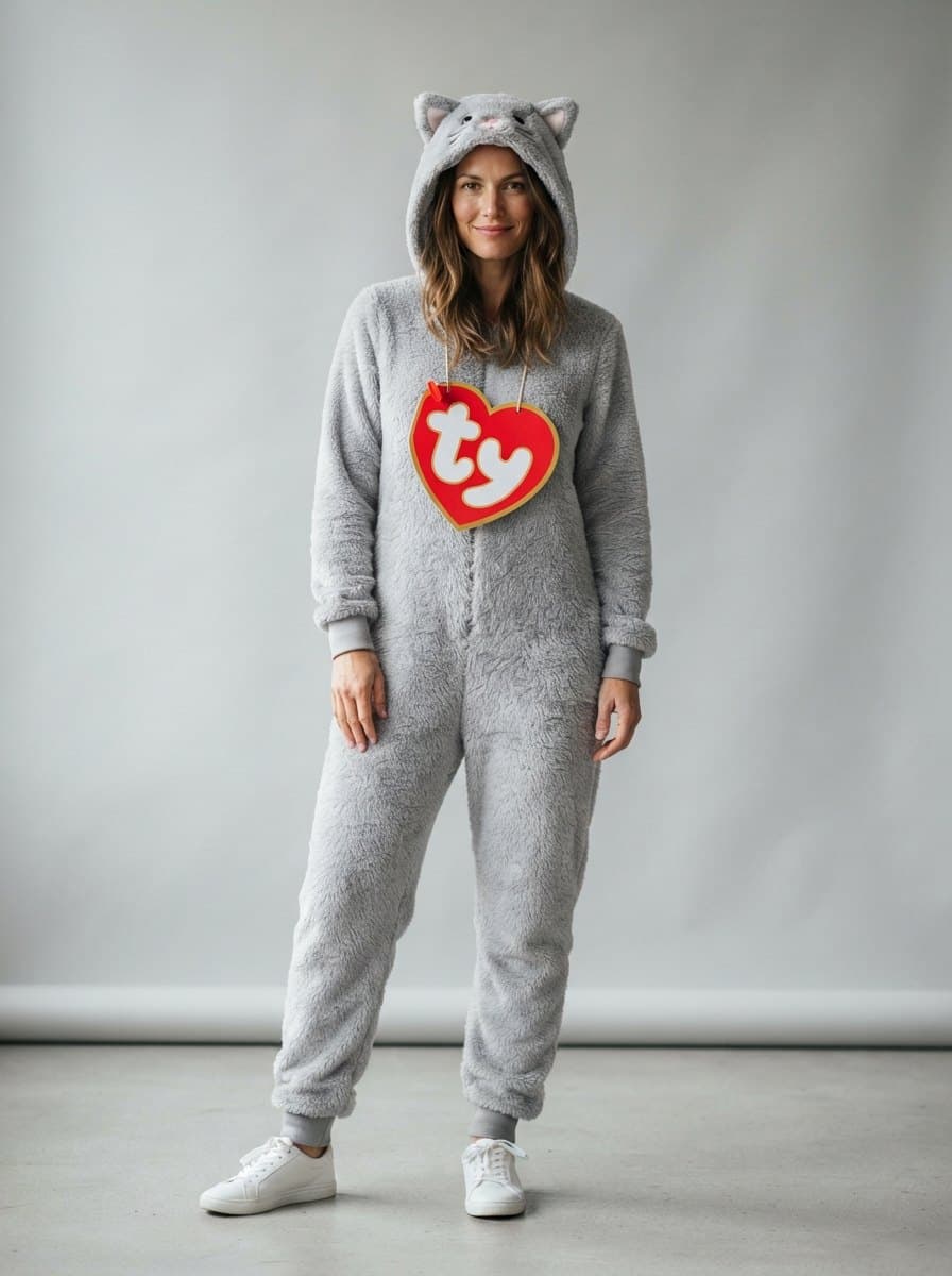 Ty Beanie Baby costume — example look