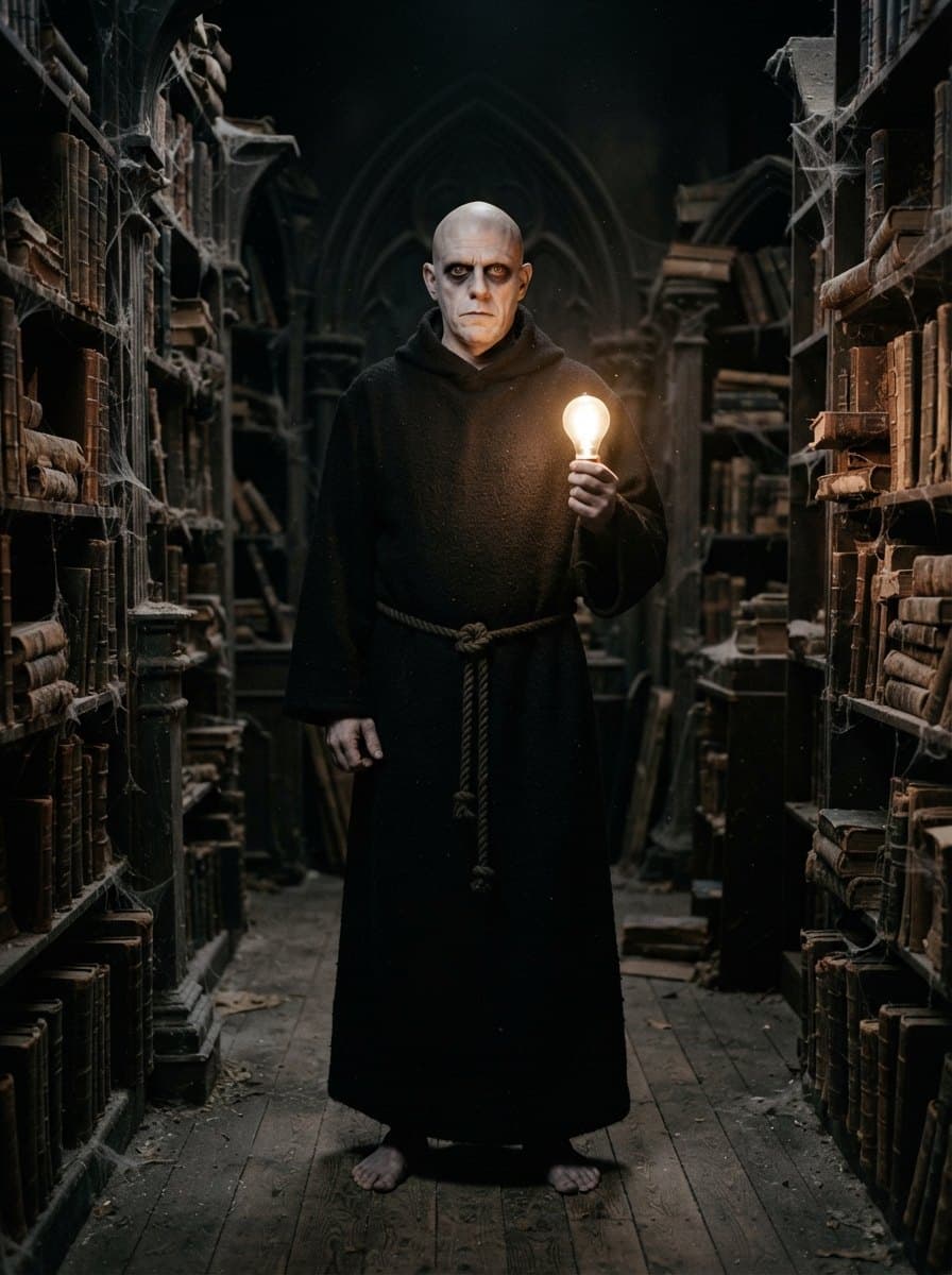 Uncle Fester costume — example look