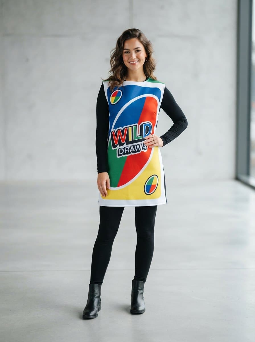 Uno Card costume — example look