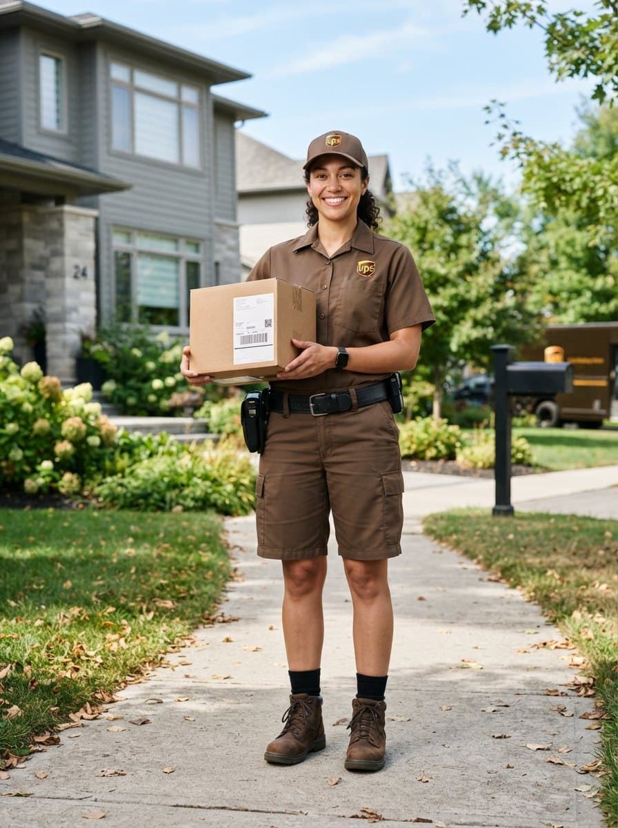 UPS Delivery Driver costume