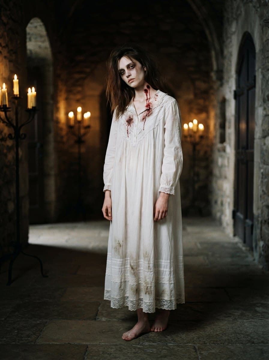 Vampire Victim costume — example look