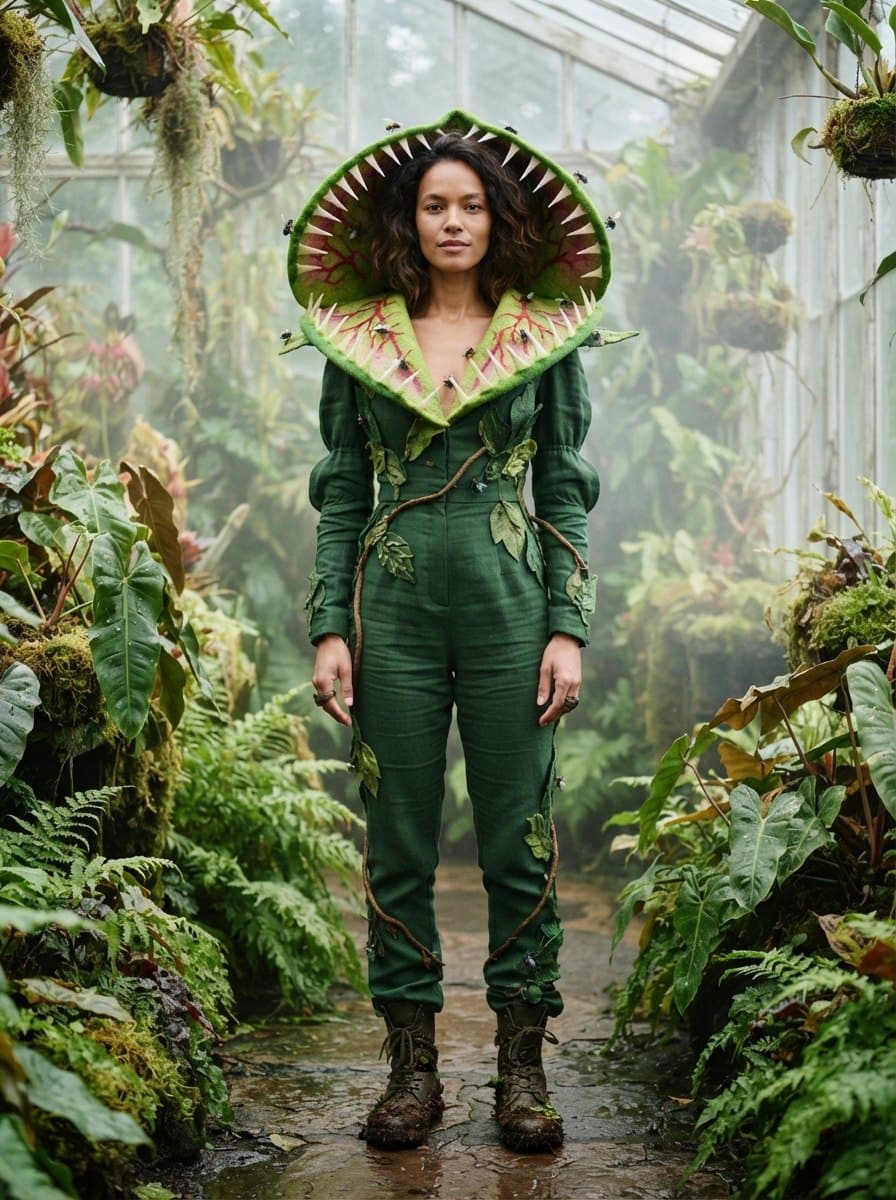 Venus Flytrap costume — example look