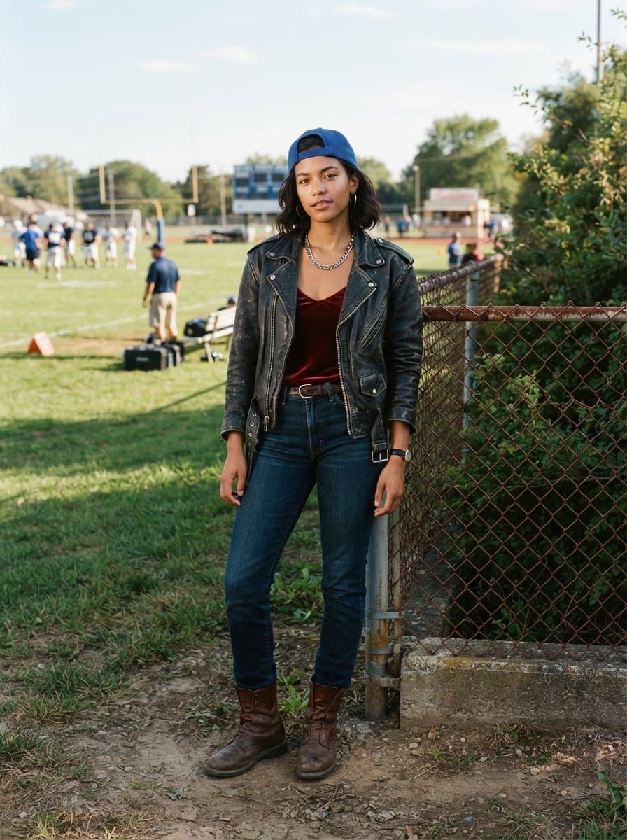 Vicki Vallencourt costume — example look