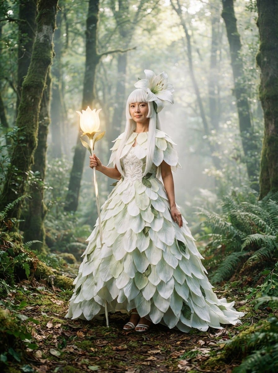 White Lily Cookie costume