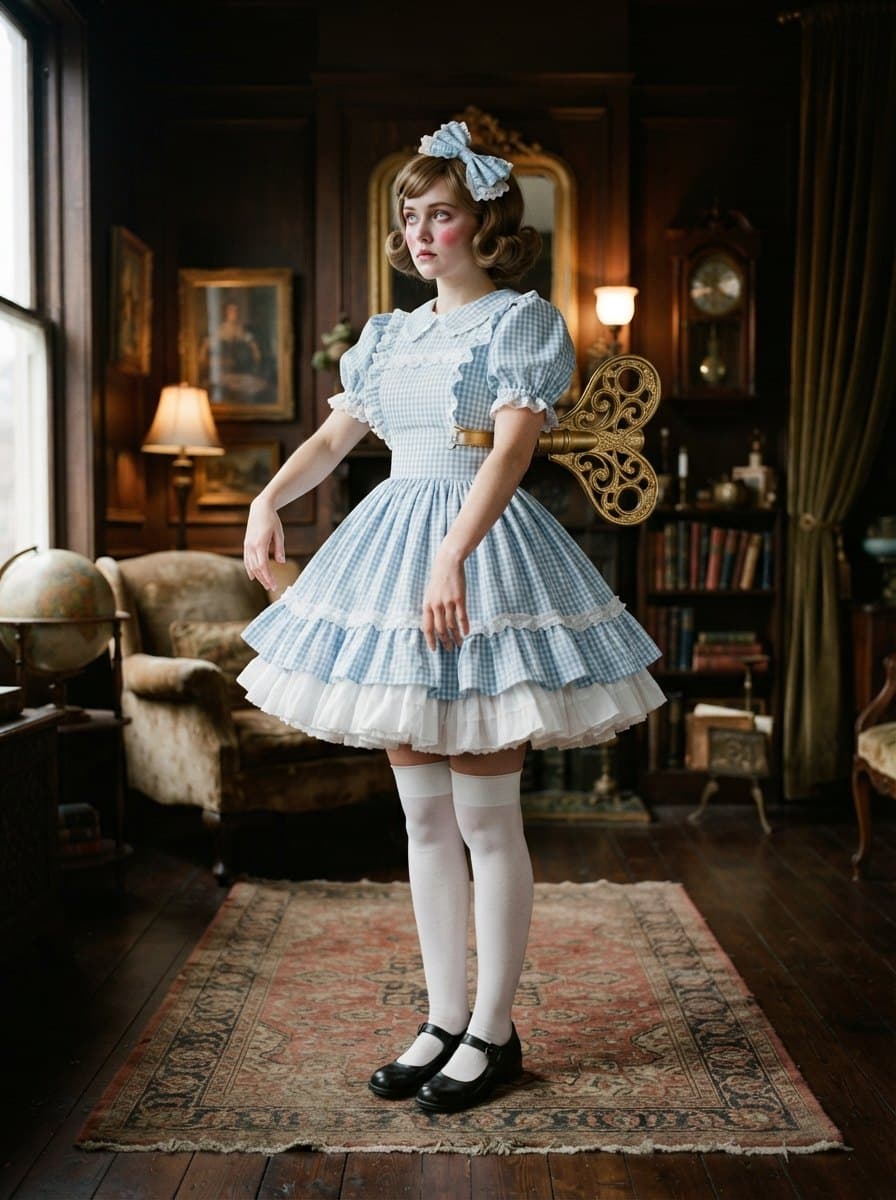 Wind Up Doll costume — example look