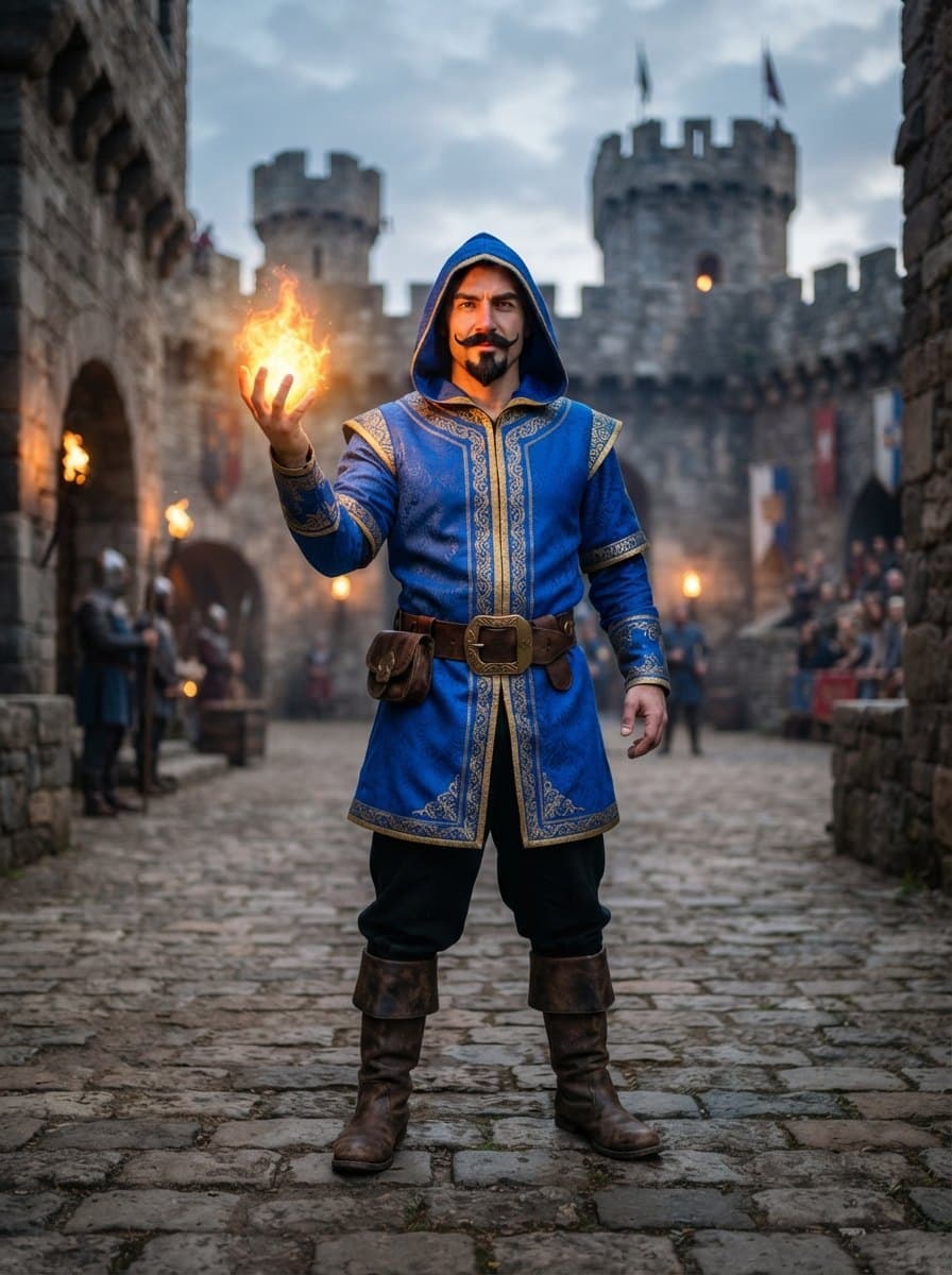Wizard (Clash Royale) costume
