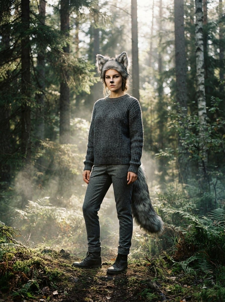 Wolf costume
