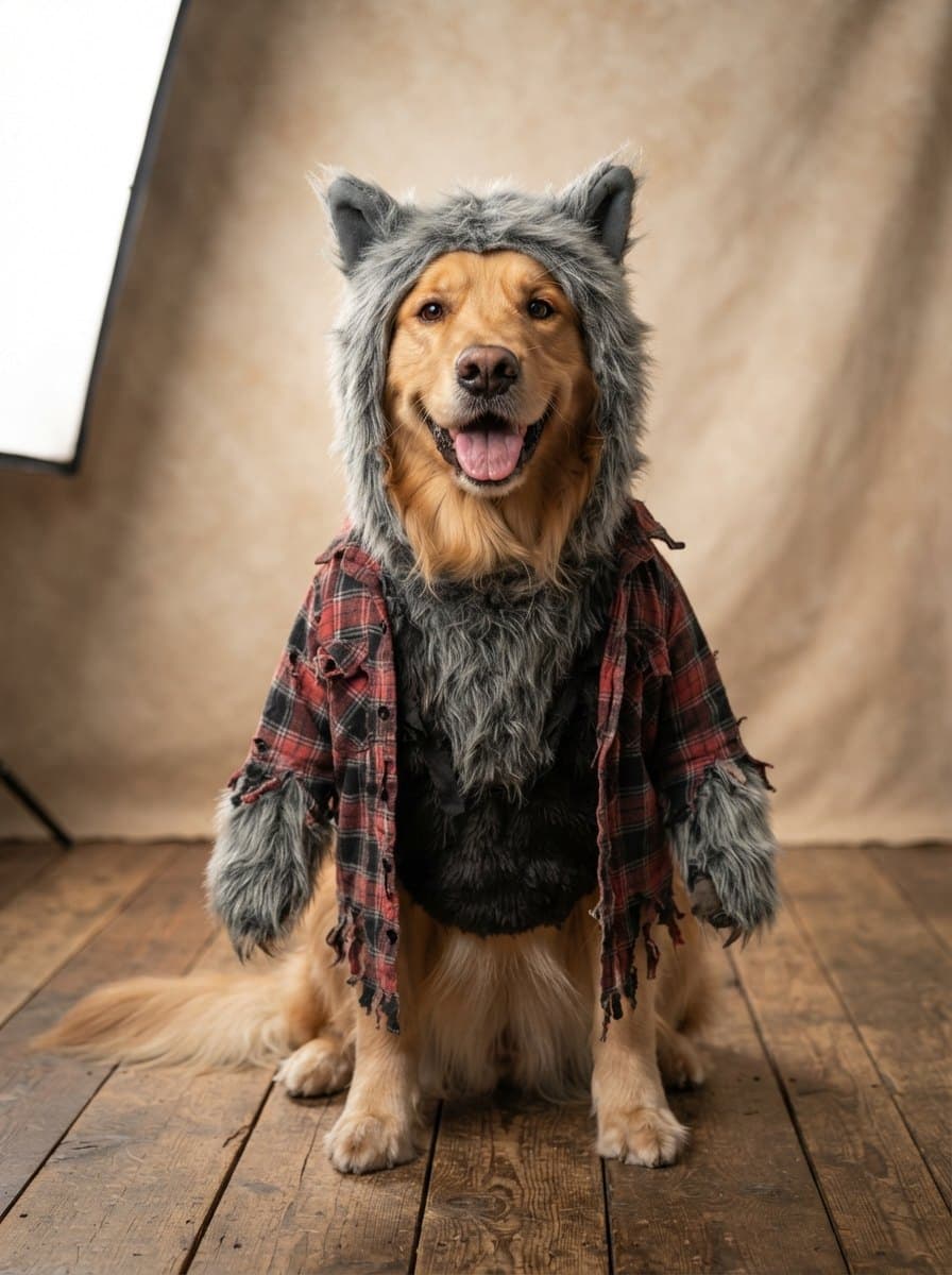 Wolf Dog Costume costume — example look