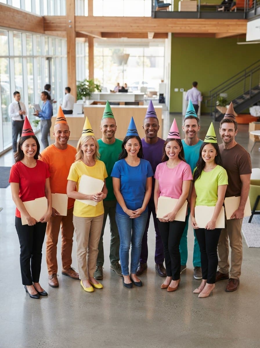 Workplace Group Costumes costume — example look