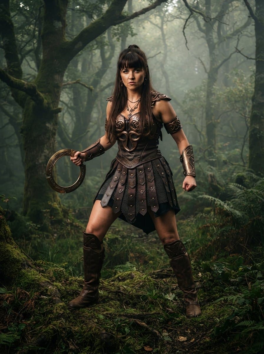 Xena: Warrior Princess costume — example look