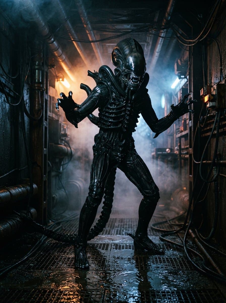 Xenomorph costume — example look