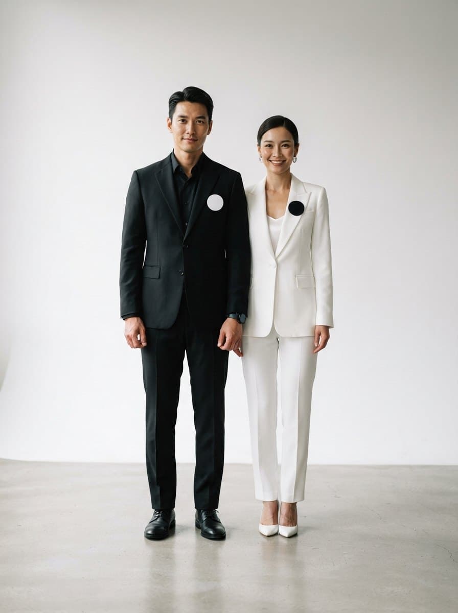 Yin and Yang costume — example look